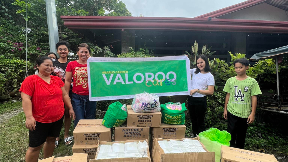 Valoroo Cares Initiative has brought relief to Mindanao