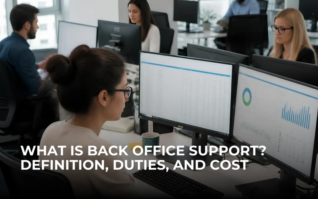 What Is Back Office Support? Definition, Duties, and Cost