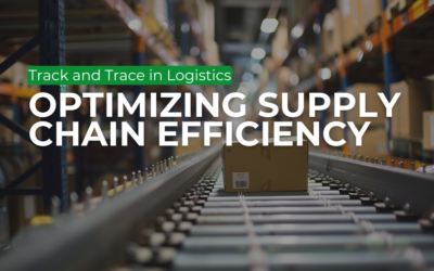 Track and Trace in Logistics – Optimizing Supply Chain Efficiency Through Outsourcing