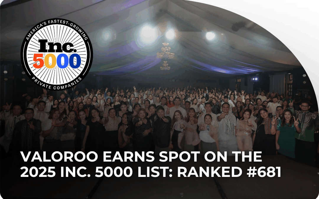 Valoroo Earns Spot on the 2025 Inc. 5000 List: Ranked #681