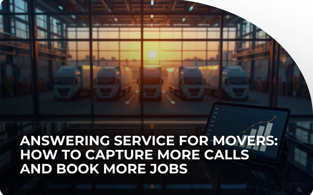 Answering Service for Movers: How to Capture More Calls and Book More Jobs