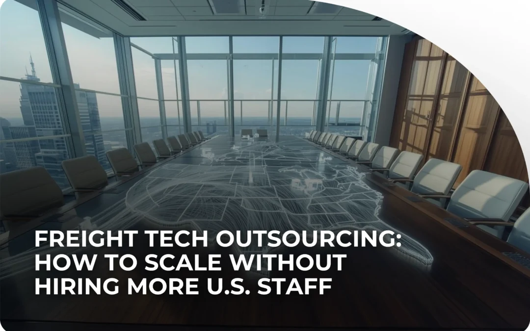 Freight Tech Outsourcing: Scale Without Hiring More