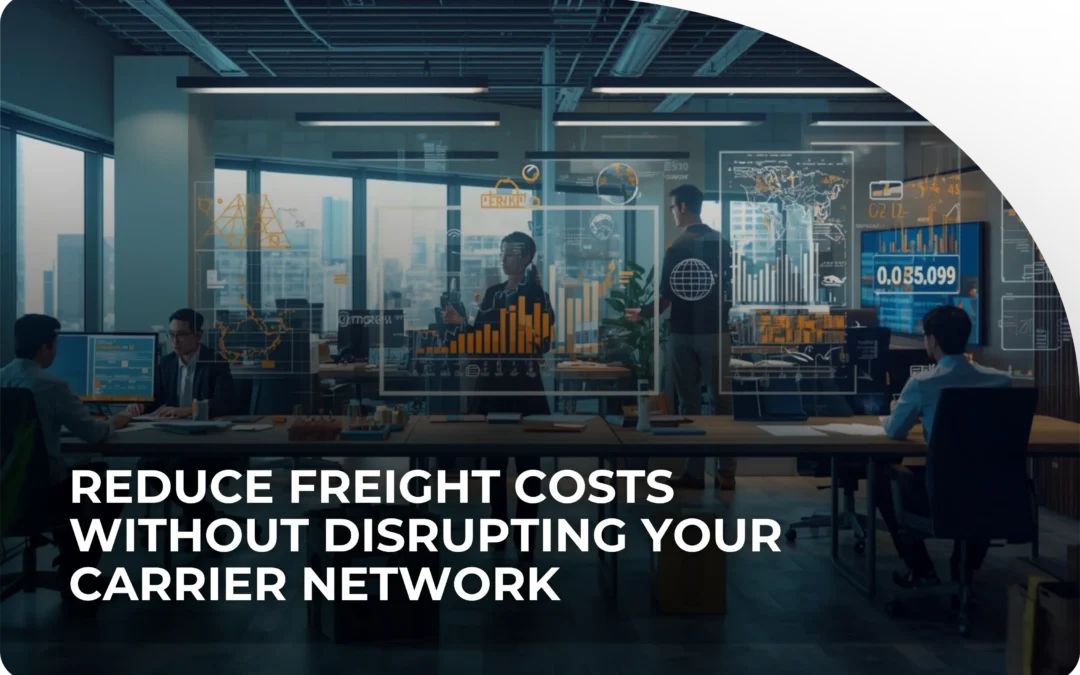 Reduce Freight Costs Without Disrupting Your Carrier Network