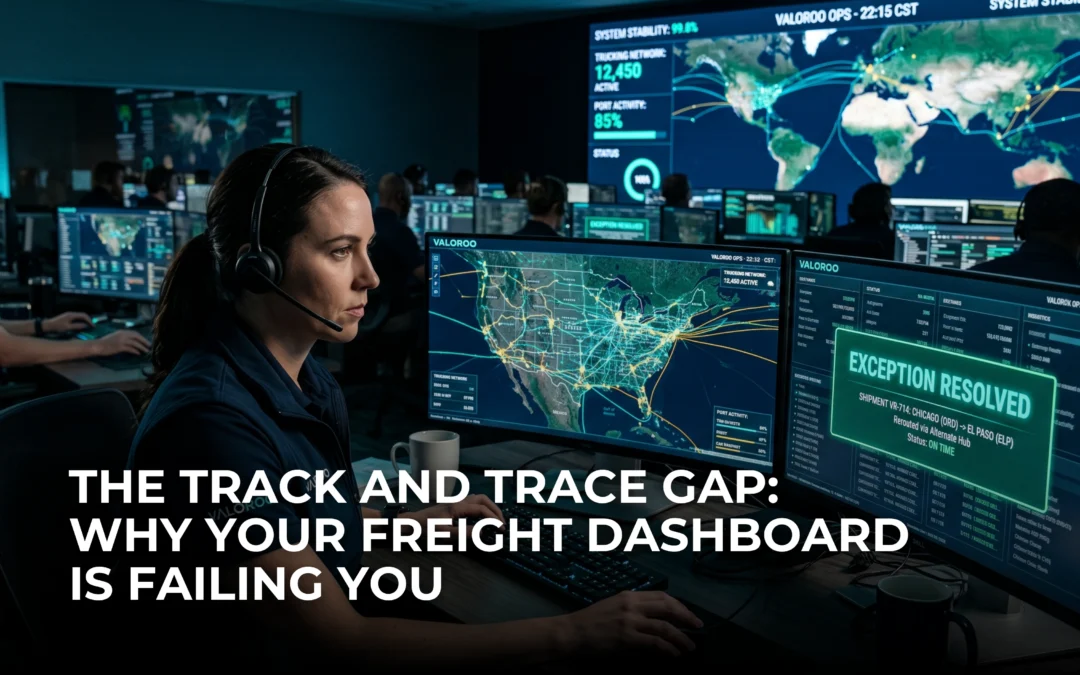 The Track and Trace Gap: Why Your Freight Dashboard is Failing You