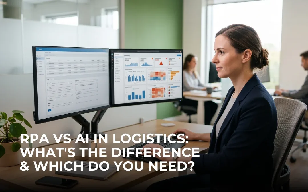 RPA vs. AI in Logistics: Automating Manual Load Creation When EDI Isn’t Available
