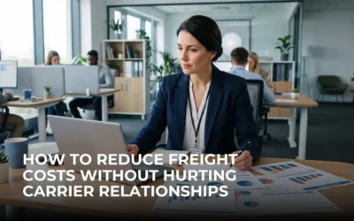 Reduce Freight Costs Without Disrupting Your Carrier Network